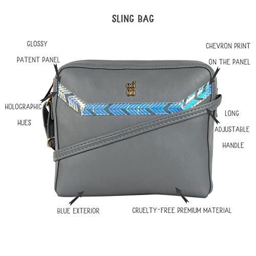 Baggit Women's Sling Bag - XX-Small (Blue)