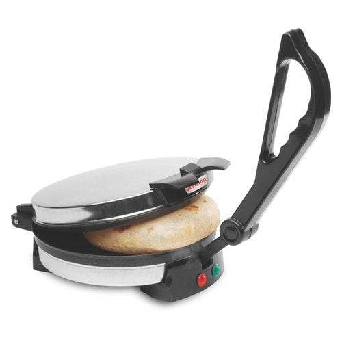 Hilton 2 in 1 Upgraded Roti Maker Cooking Pan (Multi-Utility) With Stainless Steel Lid High Grade Low Power Consumption Portable Quick And Fast Cooking New 2023 Upgraded Model