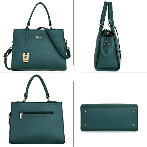 EXOTIC Formal hand bag for women (Dark Green)