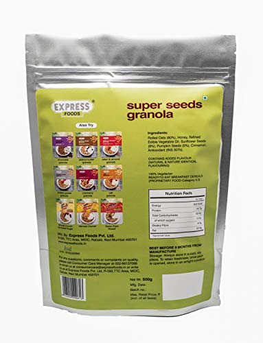 Express Foods Super Seeds Granola, 500g