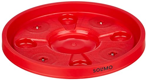 Amazon Brand - Solimo LPG Gas Cylinder Trolley (Red)