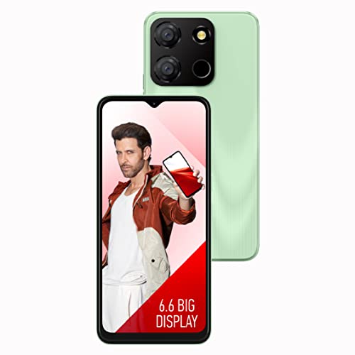 itel A60 (6.6 inch HD+ IPS Waterdrop Display | 5000mAh Battery | Fingerprint Sensor) - Vert Menthe