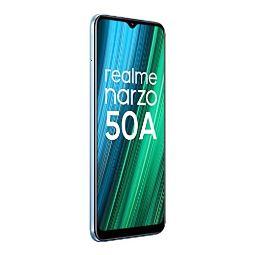 realme narzo 50A (Oxygen Blue , 4GB RAM + 64 GB Storage) Helio G85 Processor | 6000 mAh Battery