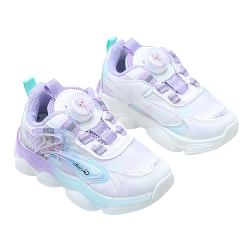 Hopscotch Girls Mesh Text Print Athletic Shoes in Pink Color, UK:9 (TZR-4576000)