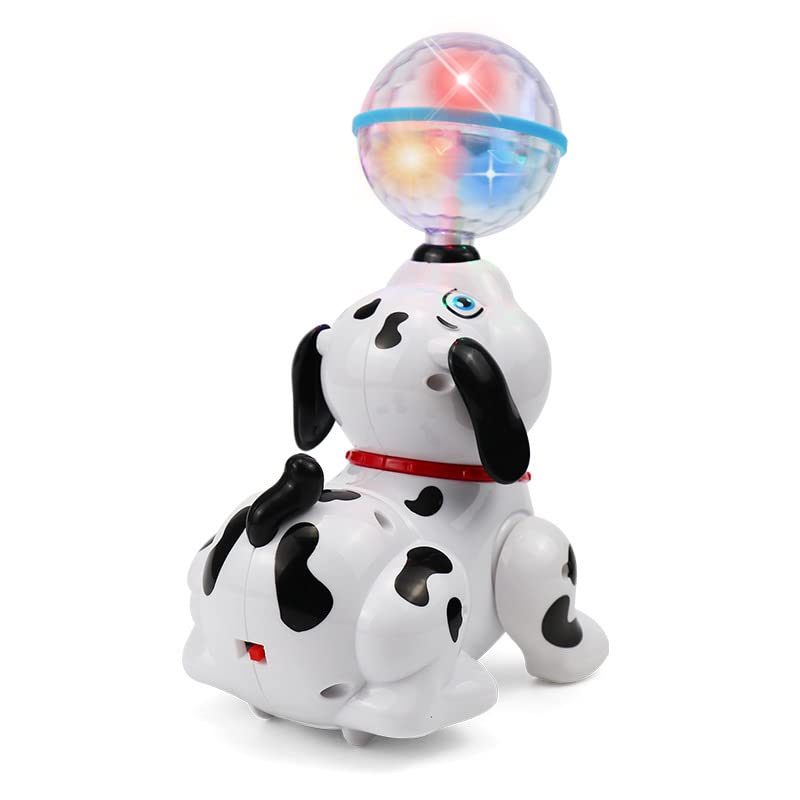 Toyshine dancing dog with music 2024 flashing lights