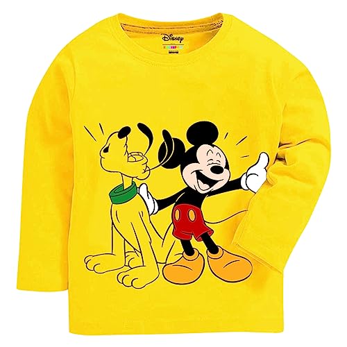 Kuchipoo Boys Regular Fit T-Shirts (© Disney-TSHRT-351, 5-6 Years, Multi-Colored)