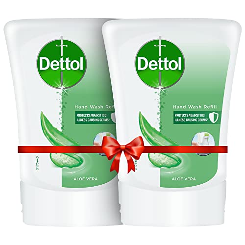 Dettol No Touch Aloe Vera Handwash Refill, 250ml, Pack of 2