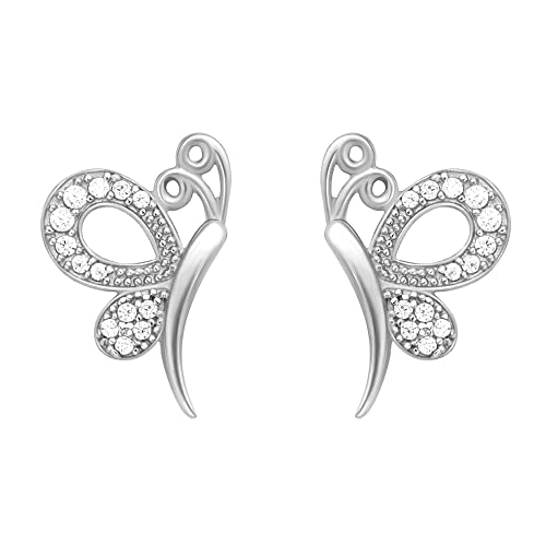 GIVA 925 Sterling Silver Love Like A Butterfly Studs | Gifts for Girlfriend, Gifts for Women and Girls | With Certificate of Authenticity and 925 Stamp | 6 Month Warranty*