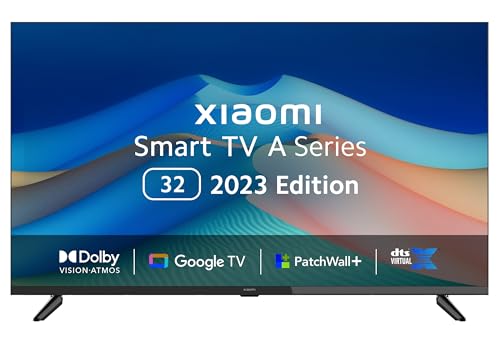 MI 80 cm (32 inches) A Series HD Ready Smart Google TV L32M8-5AIN (Black)