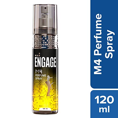 Engage M4 Perfume Spray For Men, Spicy and Lavender, Skin Friendly, 120ml