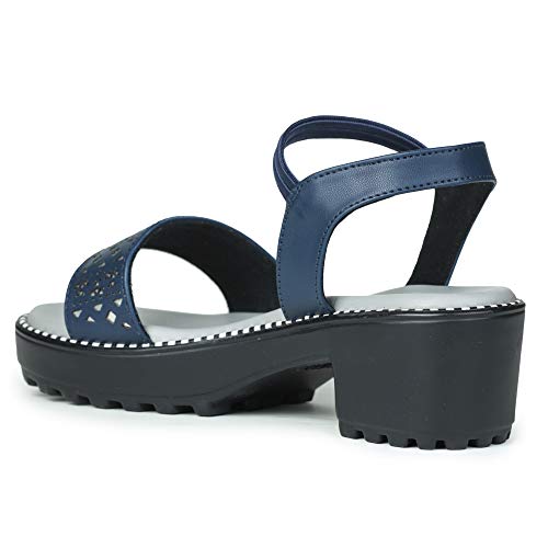 Liberty Girl Gf-63 Blue Casual Sandal -2.5 UK(35 EU)