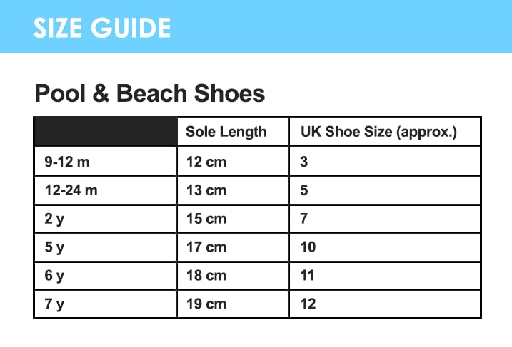 Splash About Kids Pool and Beach Shoes, Swimming Shoes, Pink Classis, Size UK-10/17 Cm (5 Years), Neoprene & Mesh Upper Body, Firm Sole, UPF 50+ Sun Protection.