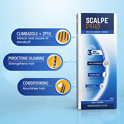Scalpe Pro Anti-Dandruff Shampoo 100Ml
