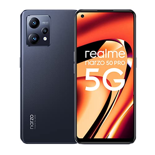 realme Narzo 50 Pro 5G (Hyper Black 6GB RAM+128GB Storage) Dimensity 920 5G Processor |90Hz Super AMOLED Display