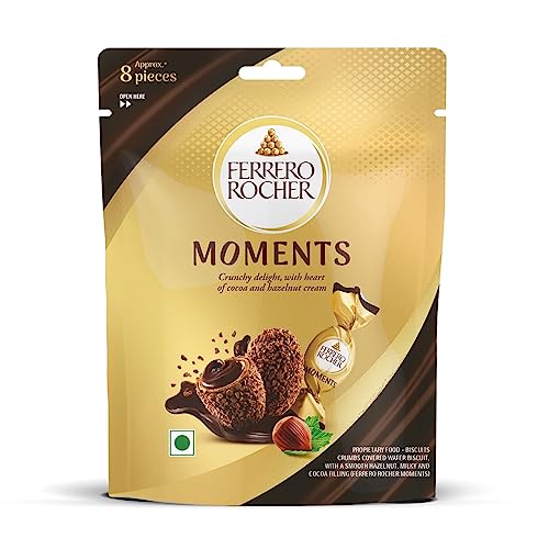 Ferrero Rocher Moments 8 pralines Pcs 46.4 gm