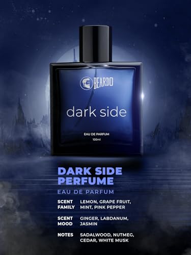 Beardo Dark Side Perfume for Men| Fresh, Woody PREMIUM | Mens Perfume Long Lasting | Date Night fragrance, Body Spray for men 100ml