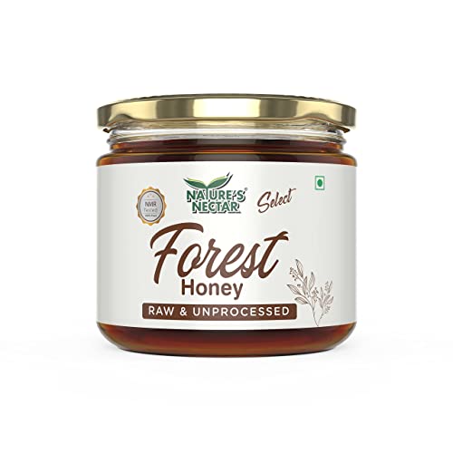 Nature's Nectar Select Forest Honey | NMR Tested | 100% Pure Raw and Unprocessed Honey | 400gm Bottle