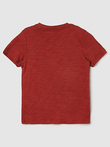 max Boys Graphic T-Shirt_S23DBT17BMAROON_3-4Y Maroon