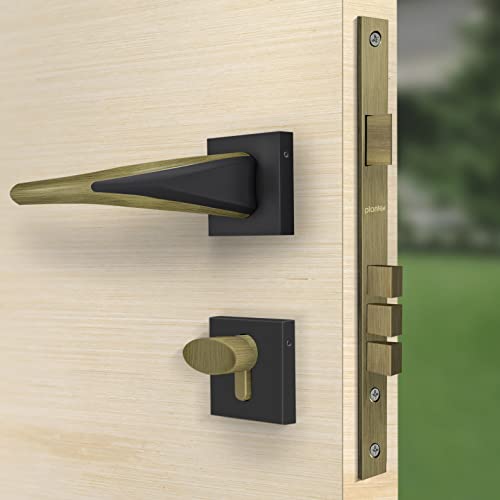 Plantex Heavy Duty Door Lock - Main Door Lock Set with 3 Keys/Mortise Door Lock for Home/Office/Hotel (7026 - Brass Antique)