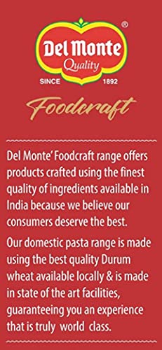 Del Monte FoodCraft Chifferi Pasta, 100% Durum Wheat Semolina, 1kg