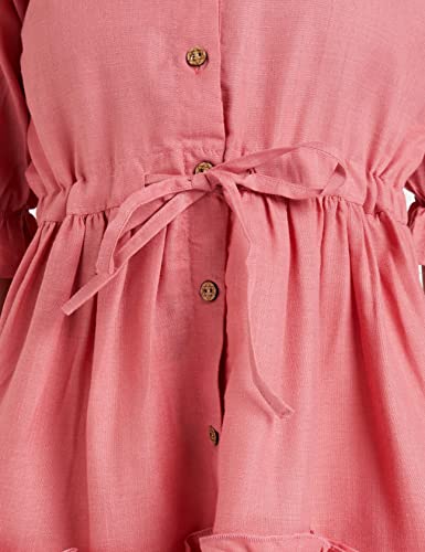 Lymio Dresses for Women || Western Dresses for Women || Dress for Women || Dresses (546) (M) Pink
