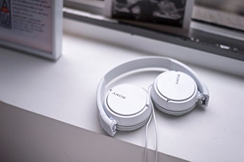 Sony MDR-ZX110A Wired On Ear Headphone without Mic (White)