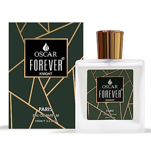 Oscar Forever Knight 100 ml | Long Lasting Perfume For Men | Fresh Fragrance | Notes Of Amber, White Musk | Everyday Perfume For Men | Eau De Parfum (EDP) | Men's Perfume | Best for Gift