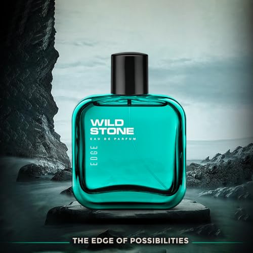 Wild Stone Edge Parfum for Men, Long Lasting Refreshing Every day Wear Fragrance, 100 ml|Premium Perfume|Gift for Husband