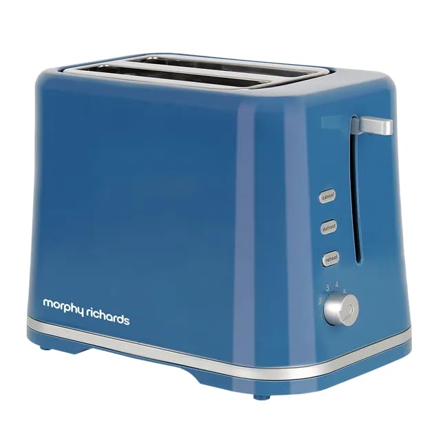 MORPHY RICHARDS POP UP TOASTER AT 205 (370067) 800 WATT BLUE COLOUR