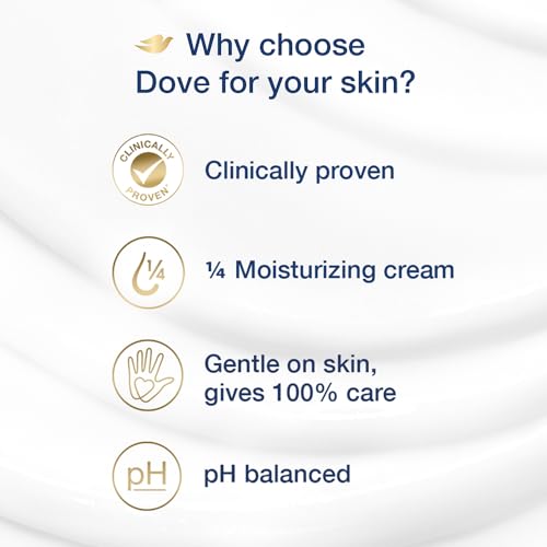 Dove Cream Beauty Bathing Soap Bar 125g (Combo Pack of 3) | With Moisturising Cream for Softer Skin & Body, Nourishes Dry Skin more than Ordinary Soap