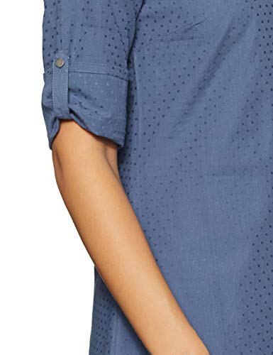 Aurelia Women's Cotton Kurta (19FEA10715-700033_Blue_X-Small)