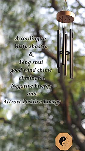 PARADIGM PICTURES 6 Pipe Wind Chimes for Home | Home Decor Items