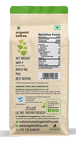 Organic Tattva Toor Dal, 1kg