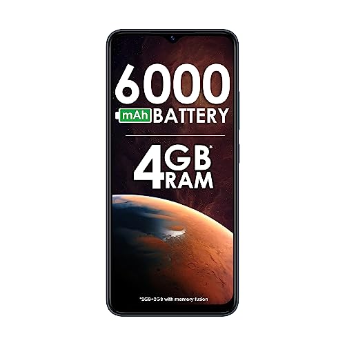 itel P40 (6000mAh Battery with Fast Charging | 2GB RAM + 64GB ROM, Up to 4GB RAM with Memory Fusion | Octa-core Processor | 13MP AI Dual Rear Camera) - Force Black