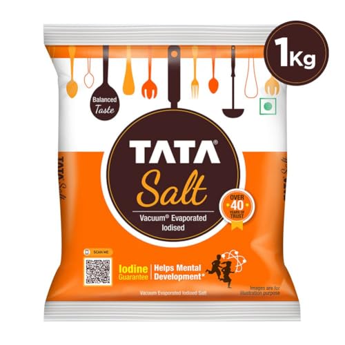 Tata Salt | Vacuum Evaporated Iodised Salt | 1 kg