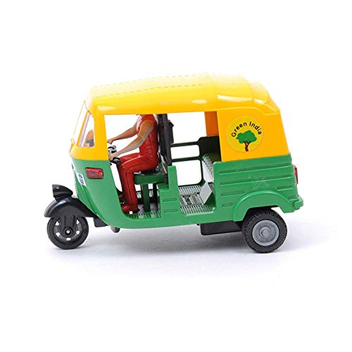 Centy Toys Plastic Pull Back Auto Rickshaw, Number Of Pieces: 1, Multicolour, 36 Months