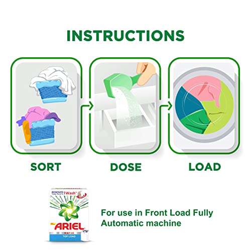 Ariel Matic Top Load Detergent Washing Powder – 4 Kg+2 KG free