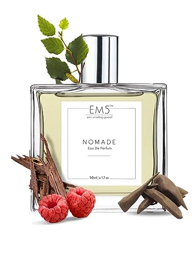 EM5™ Nomade Unisex Perfume | Eau de Parfum (EDP) | Spray for Men & Women | Strong and Long Lasting Fragrance | Amber Oud Smoky leather | Luxury Gift for Him & Her | 50 ml