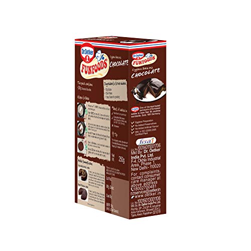 Funfoods Eggless Cake Mix Chocolate, 250g