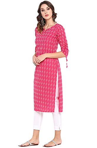 Janasya Women's Pure Cotton Straight Kurta