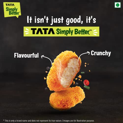 Tata Simply Better Plant-Based Nuggets, Tastes Just Like Chicken - 15 Pieces, 270g