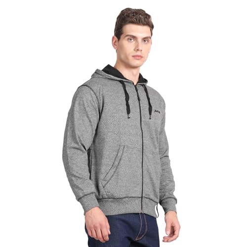 AWG All Weather Gear Grindle Hoodie for Winter, Men's Stylish Warm Sweatshirt with Hood, Cozy and Fashionable Cold Weather Apparel for Outdoor Activities and Casual Wear (SS23-GRDL-BUMEL-L,L,BUMEL)