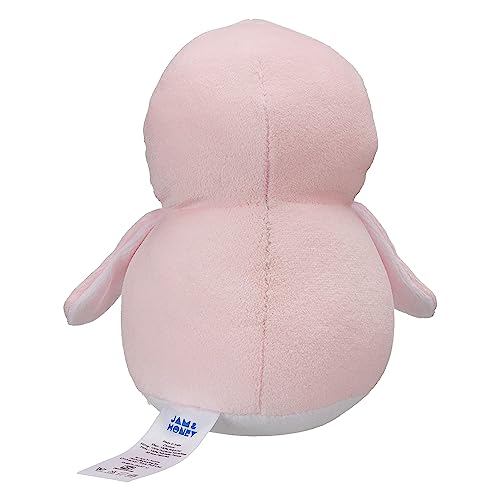 Amazon Brand - Jam & Honey Penguin, Plush/Soft Toy for Boys, Girls and Kids, Super-Soft, Safe, Great Birthday Gift (Pink and White, 17 cm)