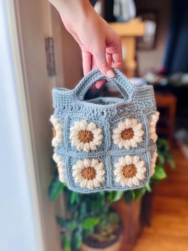 ZZARA Modern Crochet Cotton Handmade bag, Crochet Cotton Bag Shoulder bag, Reusable Bag, Crochet Market Bag, Crochet Purse Market Bag