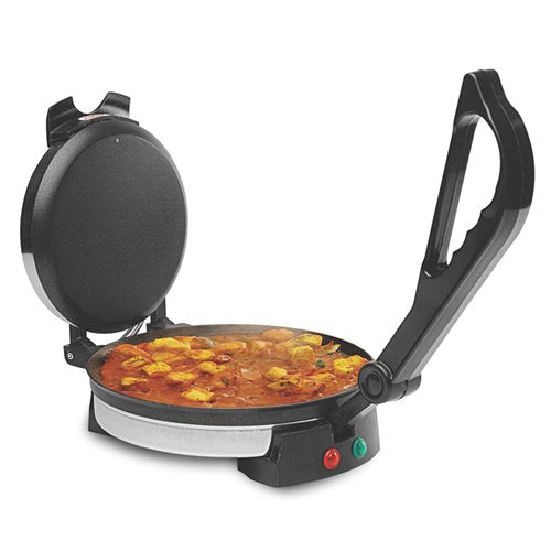 Hilton 2 in 1 Upgraded Roti Maker Cooking Pan (Multi-Utility) With Stainless Steel Lid High Grade Low Power Consumption Portable Quick And Fast Cooking New 2023 Upgraded Model