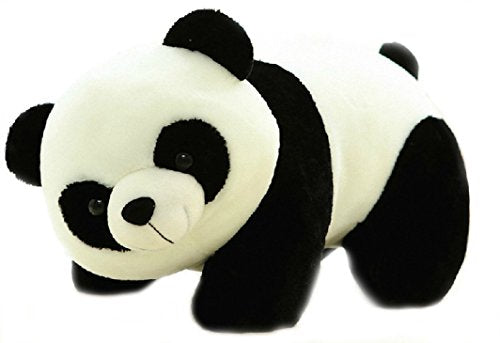 Tickles Black,White Panda Stuffed Soft Plush Toy Love Girl (Size: 40 cm)