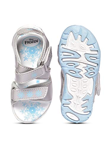 Disney Girls Sky Blue Outdoor Sandals-7 Kids UK (FZPGSS2552)