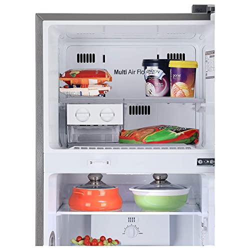 LG 242 L 3 Star Smart Inverter Frost-Free Double Door Refrigerator (GL-I292RPZX, Shiny Steel, Door Cooling+)