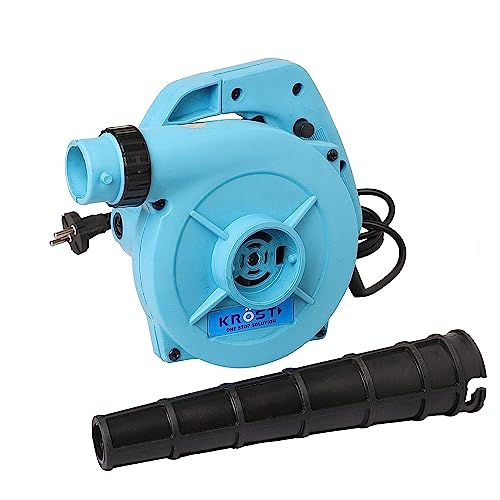 KROST Variable Speed Anti-Vibration Electric Blower– 750W Air Blower Machine Variable Speed– Blower for Cleaning Dust at Home, Office, Car (6-Months Warranty)(variable)