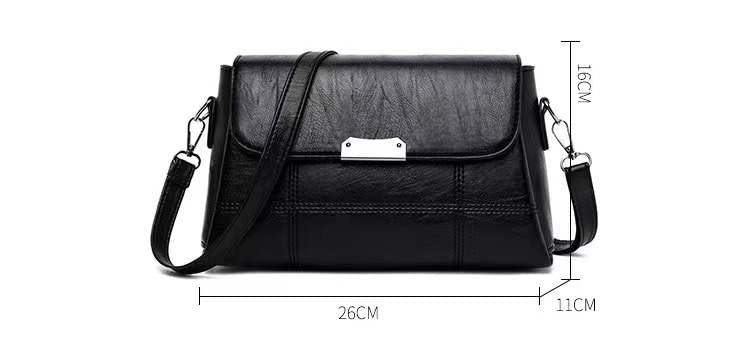 ketmart Crossbody Purses for Women - PU Leather Shoulderbag and Handbags Sling Bag Crossboby Bags (Color-BLack)